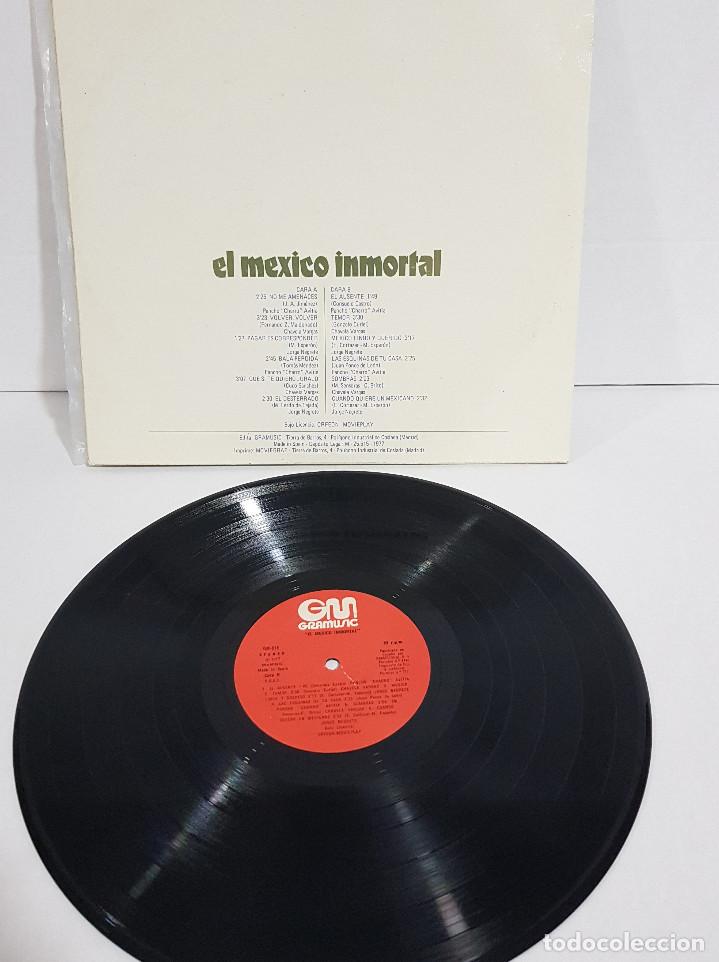 Discos de vinilo: EL MEXICO INMORTAL - CHAVELA VARGAS - Foto 3