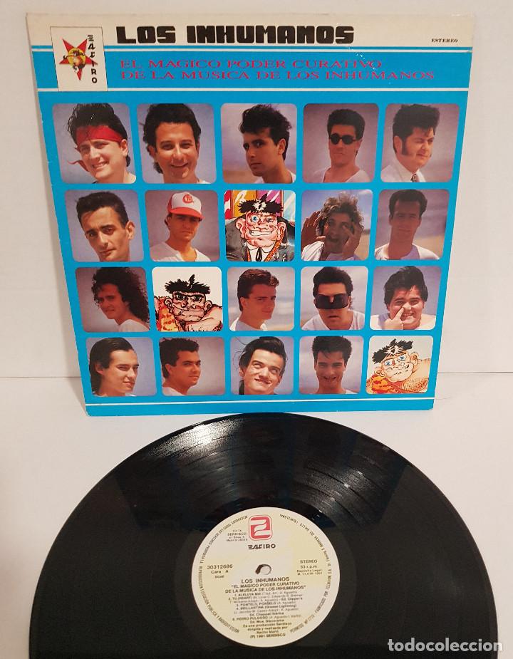 Discos de vinilo: LOS INHUMANOS - EL MAGICO PODER CURATIVO - Foto 1