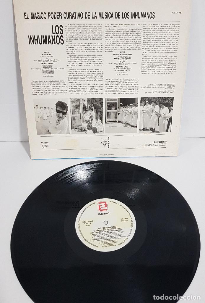 Discos de vinilo: LOS INHUMANOS - EL MAGICO PODER CURATIVO - Foto 3