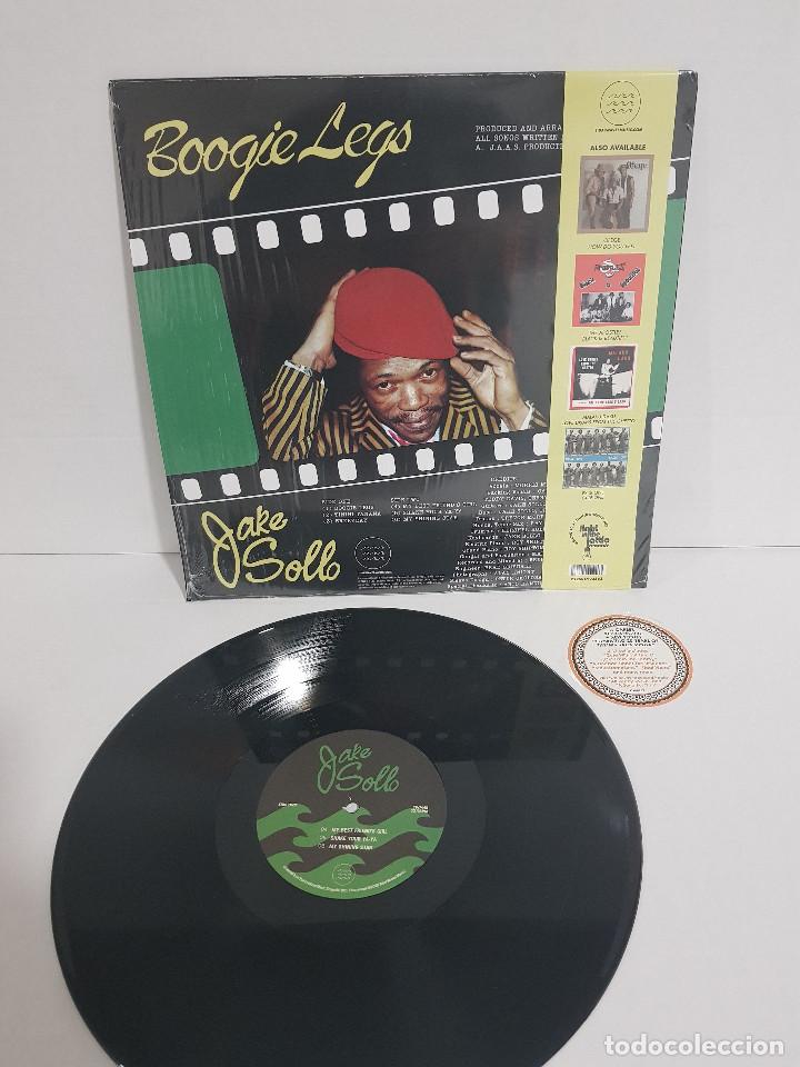 Discos de vinilo: JAKE SOLLO - BOOGIE LEGS - Foto 3