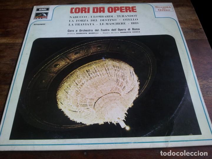 Discos de vinil: Cori da Opere - Teatro de la opera de Milan - Lp original EMI Hecho en Italia buen estado