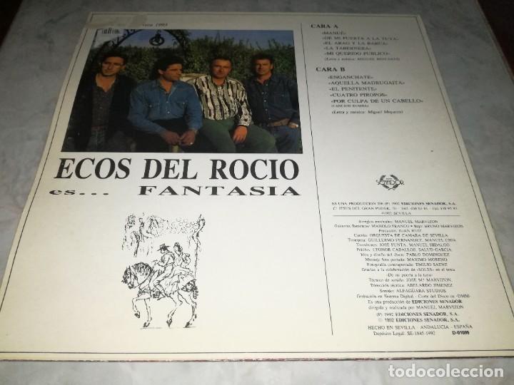 Discos de vinilo: ECOS DEL ROCIO-FANTASIA - Foto 2