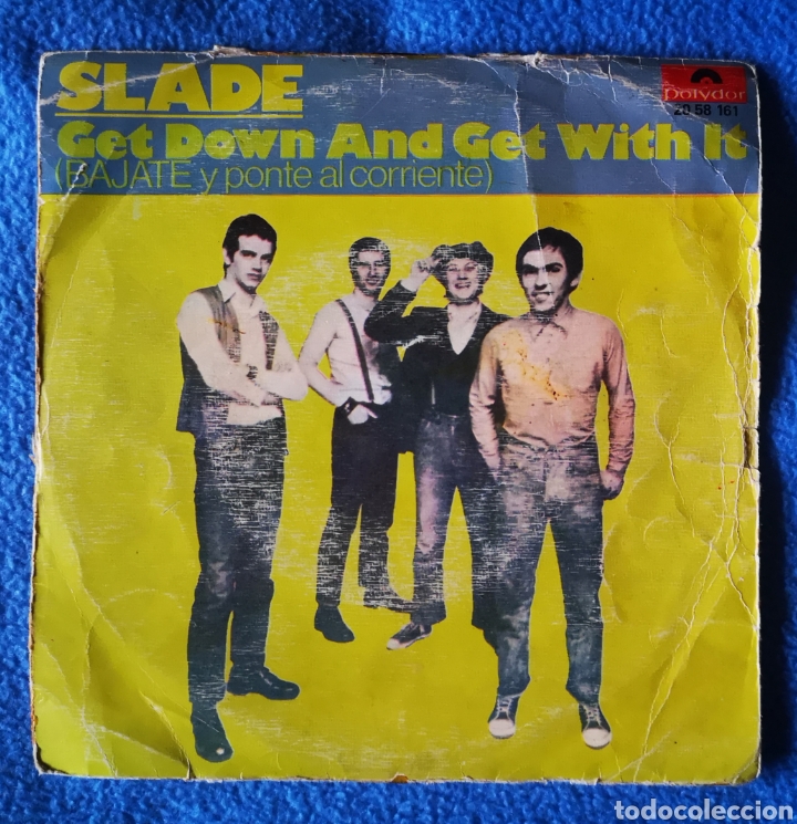 Discos de vinilo: SLADE - GET DOWN AND GET WITH IT - Foto 1