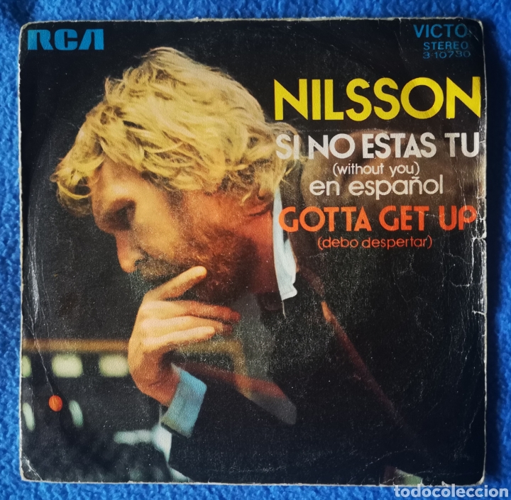 Discos de vinilo: NILSSON - SI NO EST&Aacute;S TU - GOTTA GET UP - Foto 1