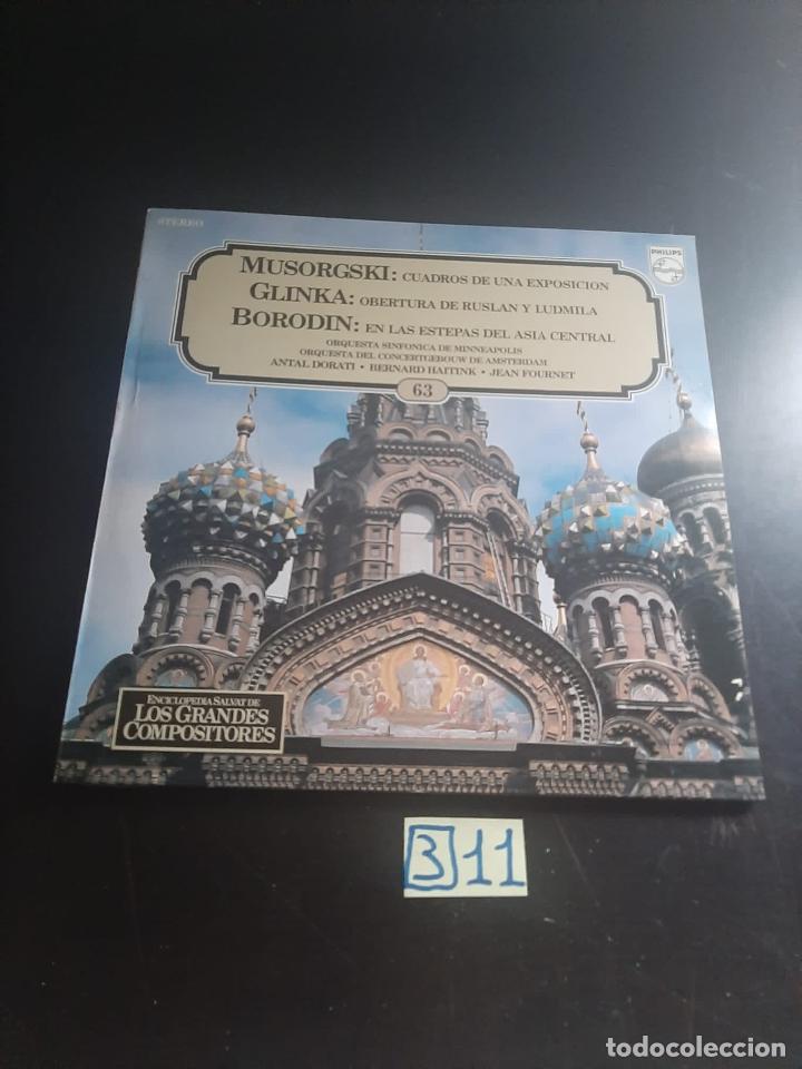 Discos de vinilo: Musorgski Glinka Borodin - Foto 1