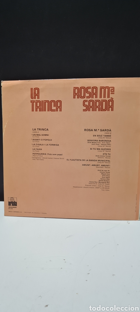 Discos de vinilo: LP. La Trinca i Rosa Maria Sard&agrave;. - Foto 5