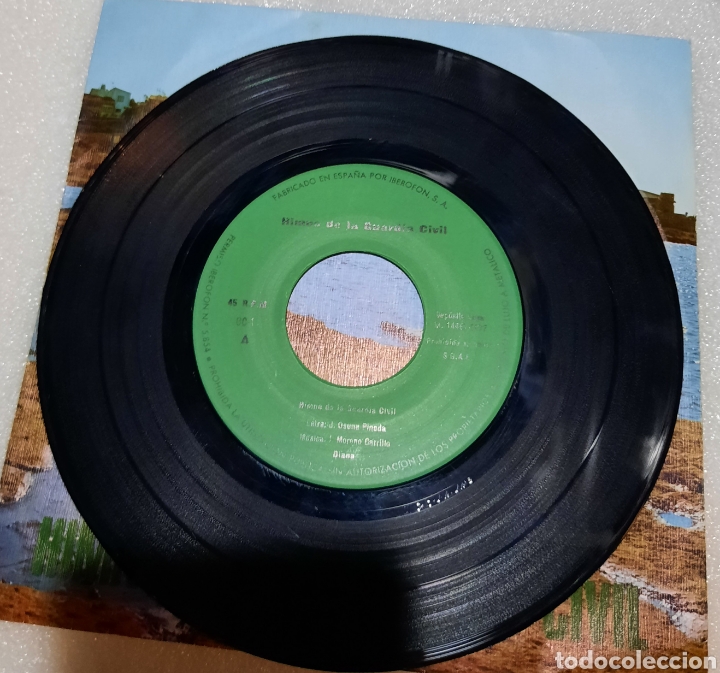 Discos de vinilo: Himno de la Guardia Civil - Foto 2