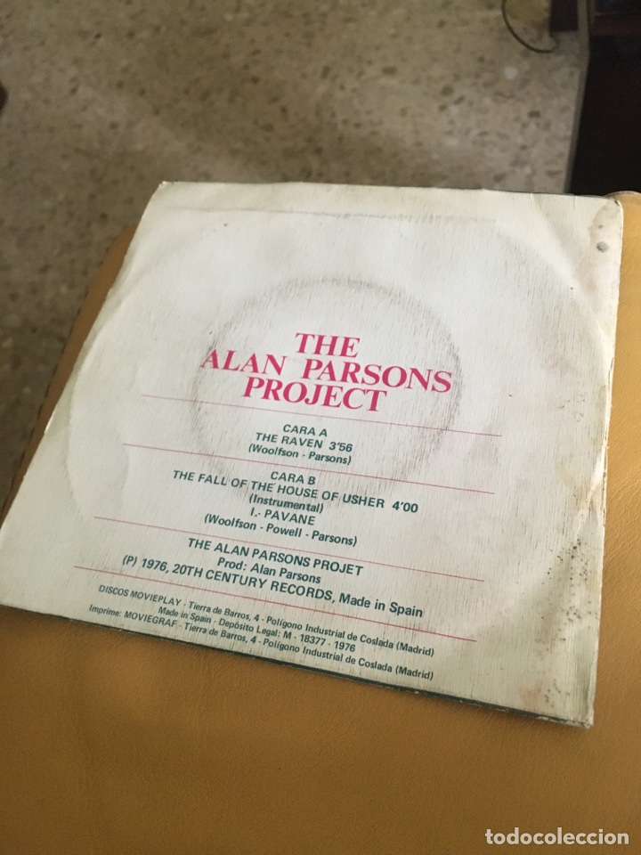 Discos de vinilo: The Alan parsons project the raven - Foto 2
