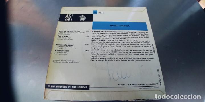 Discos de vinilo: NANCY SINATRA-EP QUE TE PARECE CARI&Ntilde;O +3 - Foto 2