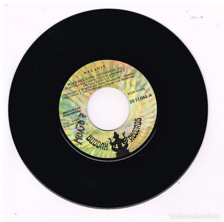 Discos de vinilo: MELANIE - PEACE WILL COME (ACCORDING TO PLAN) / RUBY TUESDAY - SINGLE 1970 - SOLO VINILO - Foto 1