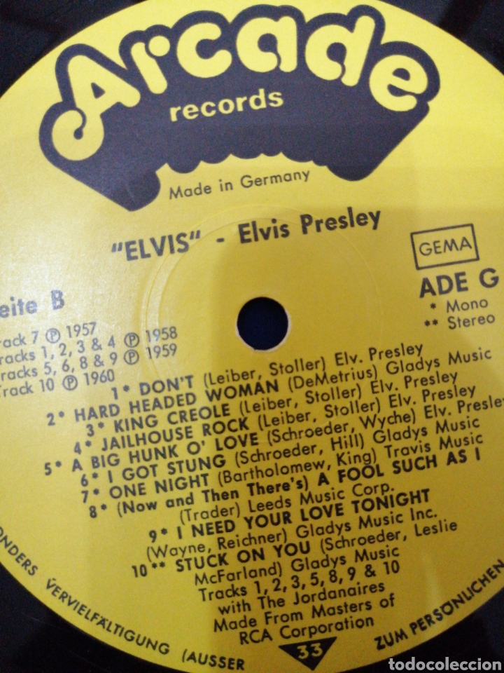 Discos de vinilo: ELVIS 40 GREATEST HITS (VINILO DOBLE) - Foto 6
