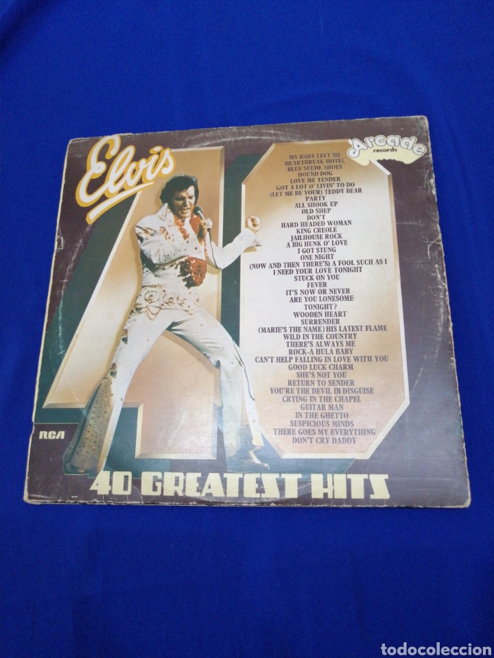 Discos de vinilo: ELVIS 40 GREATEST HITS (VINILO DOBLE) - Foto 9