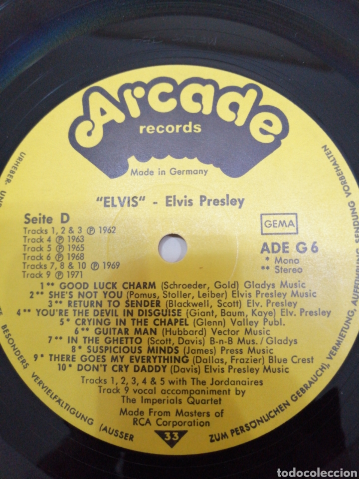 Discos de vinilo: ELVIS 40 GREATEST HITS (VINILO DOBLE) - Foto 13