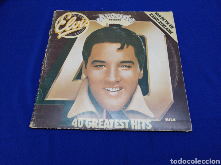 Discos de vinilo: ELVIS 40 GREATEST HITS (VINILO DOBLE) - Foto 1