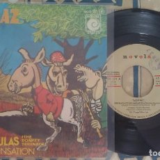 Discos de vinilo: ALCATRAZ SERENATA DE LAS MULAS/A MAGIC SENSATION NOVOLA 1976. Lote 297714793