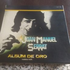Discos de vinilo: ALBUM DE ORO 4 LP VINILO DE JOAN MANUEL SERRAT. Lote 297729623