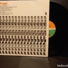 Discos de vinilo: VARIOUS – HITS & SOUL 5 LP ATLANTIC 1984 ATLANTIC – 78 0161-1, PEPETO. Lote 297731243