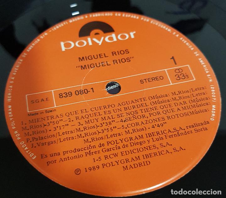 Discos de vinilo: MIGUEL RIOS - MIGUEL RIOS - Foto 2