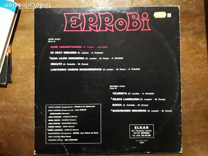 Discos de vinilo: Errobi - gure lekukotasuna - Foto 2