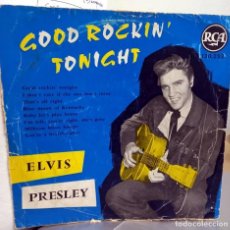 Discos de vinilo: ELVIS PRESLEY: GOOD ROCKIN TONIGHT- LONG PLAY DE 10 PULGADAS- FRANCIA 1958 ORIGINAL- RAREZA FRANCE. Lote 297757333