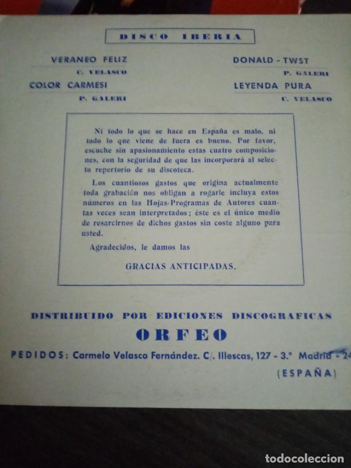 Discos de vinilo: Ediciones discogr&aacute;ficas orfeo presenta orquesta capri - Foto 2