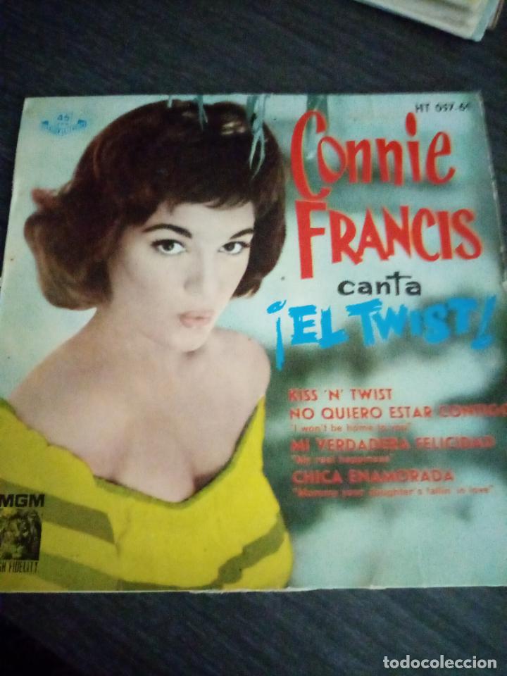 Discos de vinilo: Connie Francis canta el twist - Foto 1