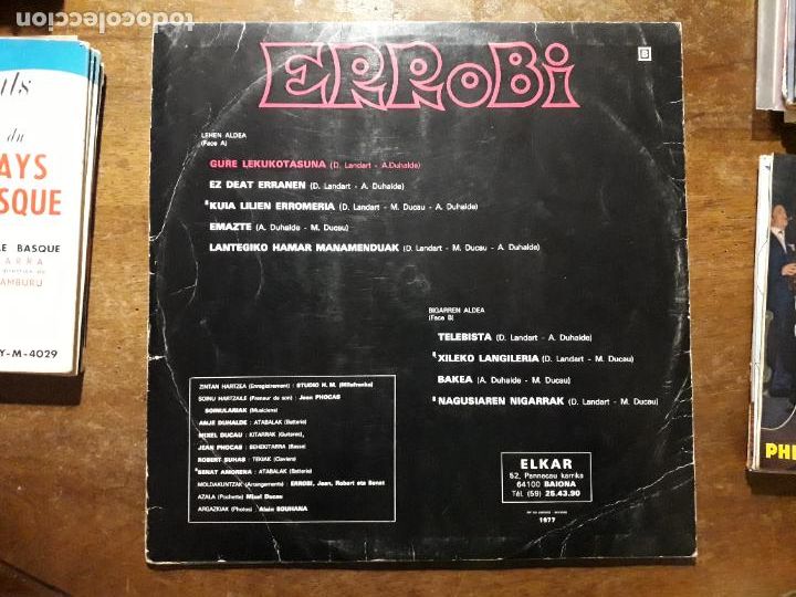 Discos de vinilo: Errobi - gure lekukotasuna - Foto 2