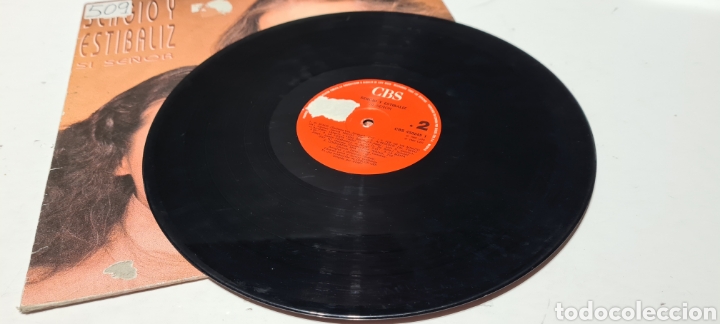 Discos de vinilo: LP. Sergio y Estibaliz. Si Se&ntilde;or. - Foto 3