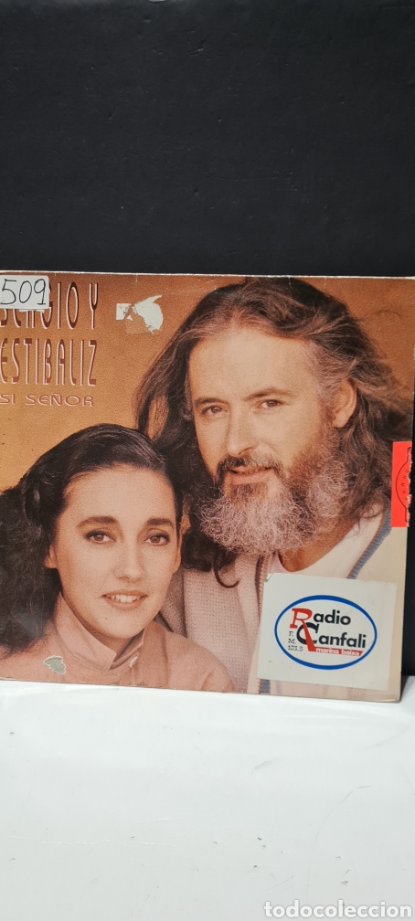 Discos de vinilo: LP. Sergio y Estibaliz. Si Se&ntilde;or. - Foto 4