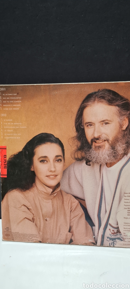 Discos de vinilo: LP. Sergio y Estibaliz. Si Se&ntilde;or. - Foto 5