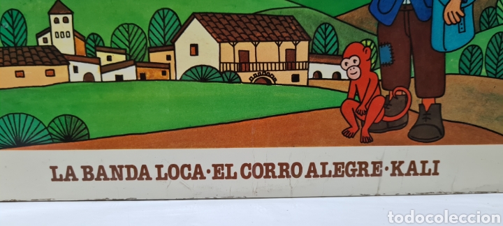 Discos de vinilo: LP. Nuestros Programas de la TV. La Banda Loca. El Corro Alegre. Kali. - Foto 3