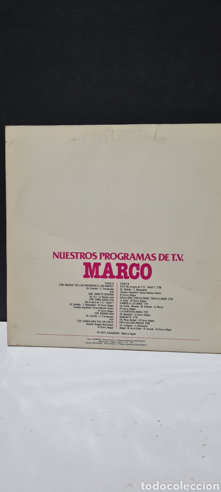 Discos de vinilo: LP. Nuestros Programas de la TV. La Banda Loca. El Corro Alegre. Kali. - Foto 6