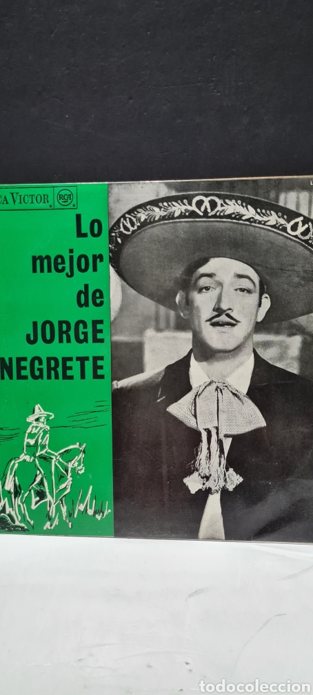 Discos de vinilo: LP. Lo M&eacute;s de Jorge Negrete. - Foto 1