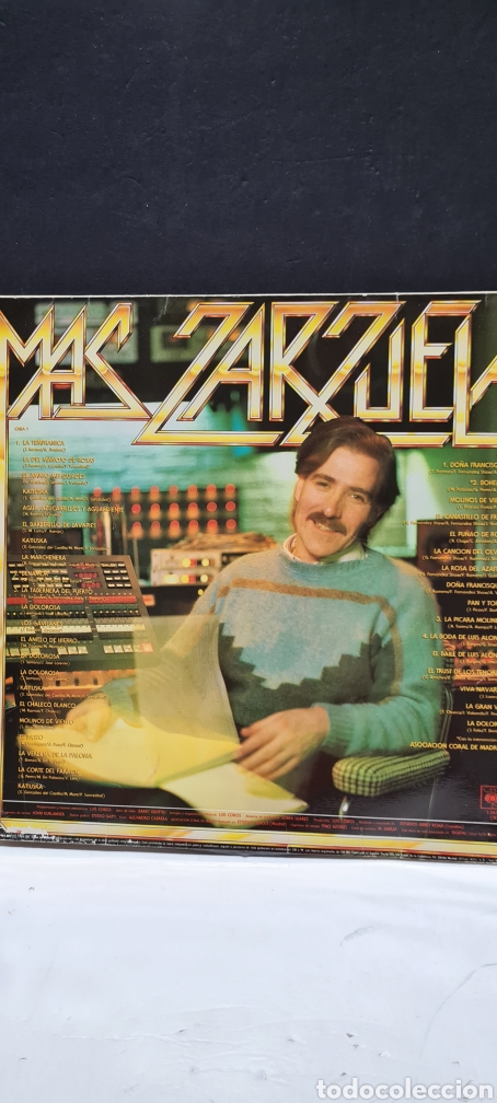 Discos de vinilo: LP. Luis Cobos. Mas Zarzuela - Foto 5