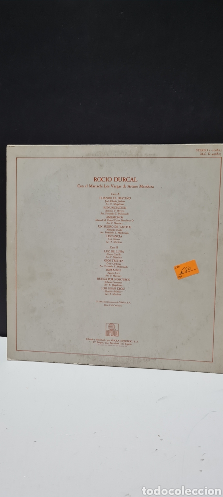 Discos de vinilo: LP. Rocio Durcal. - Foto 2