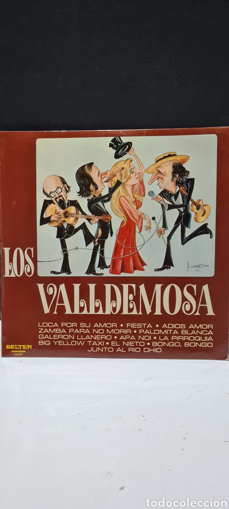 Discos de vinilo: LP. Los Valldemosa. Con firmas en la cubierta - Foto 4