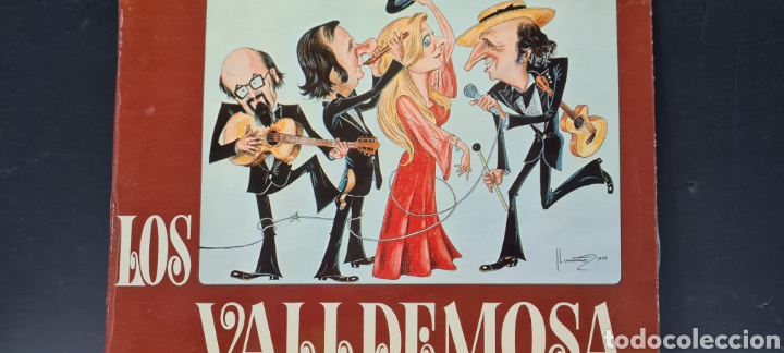 Discos de vinilo: LP. Los Valldemosa. Con firmas en la cubierta - Foto 1