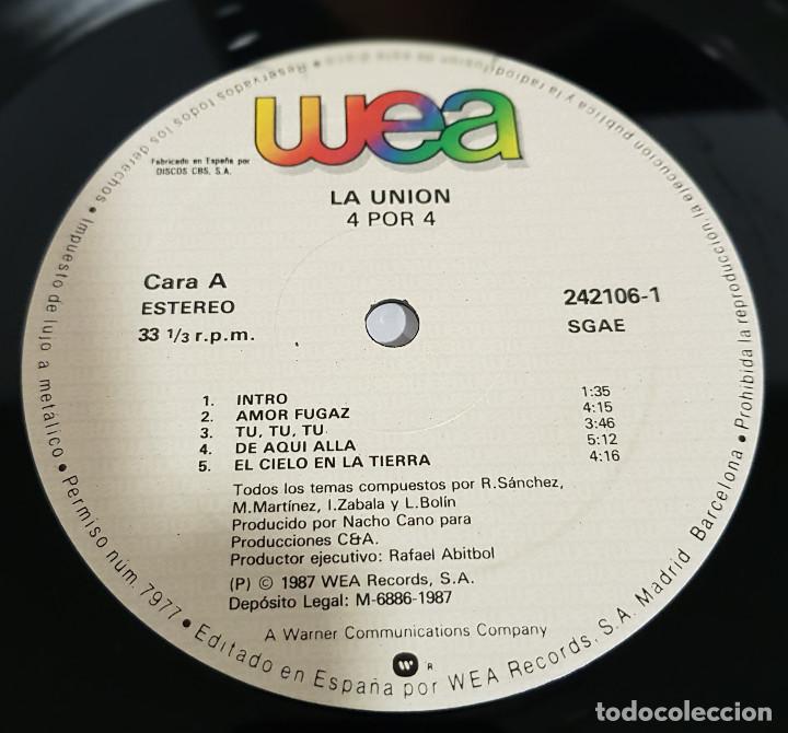 Discos de vinilo: LA UNION 4 POR 4 - Foto 2