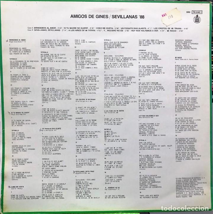 Discos de vinilo: Amigos De Gines &ndash; Me Gusta Andar - Foto 2