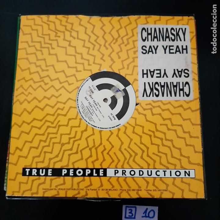 Discos de vinilo: Chanasky Say Yeah - Foto 1