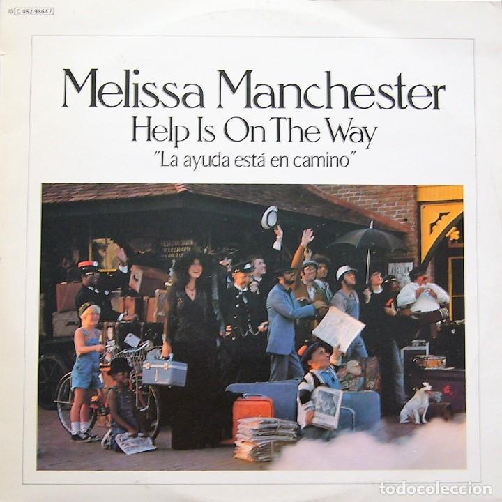 Discos de vinilo: MELISSA MANCHESTER - HELP IS ON THE WAY - Foto 1