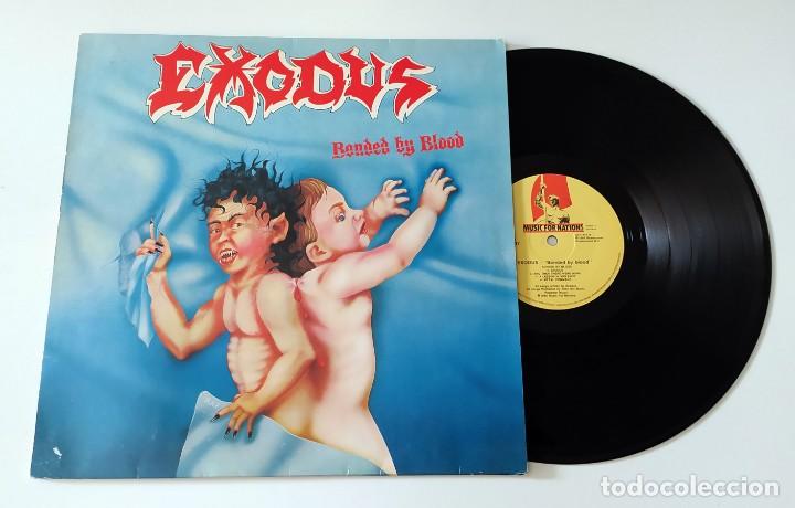 Discos de vinilo: LP EXODUS - BONDED BY BLOOD - Foto 3