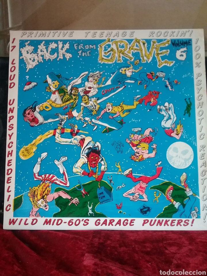 Discos de vinilo: BACK from the GRAVE Vol. 6 CRYPT Records 1986 - Foto 1