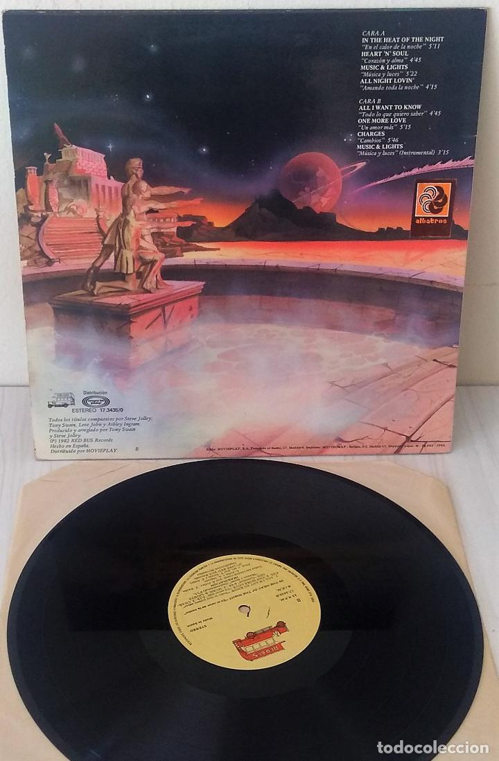 Discos de vinilo: IMAGINATION - EN EL CALOR DE LA NOCHE RED BUS - 1982 - Foto 2