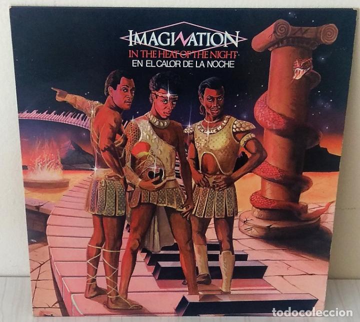 Discos de vinilo: IMAGINATION - EN EL CALOR DE LA NOCHE RED BUS - 1982 - Foto 1