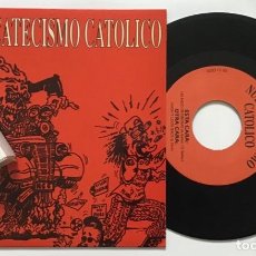 Discos de vinilo: NUEVO CATECISMO CATOLICO UN NIDO DE VÍBORAS I WON’T LOOK BACK SINGLE VINILO GOO GOO RECORDS. Lote 298084958