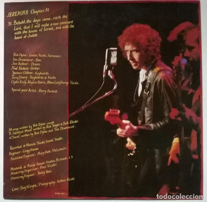 Discos de vinilo: Bob Dylan. Saved. CBS, Spain 1980 LP + 2 encartes - Foto 6
