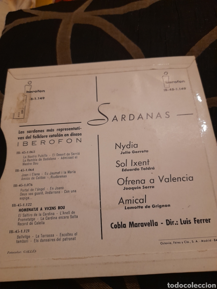 Discos de vinilo: Vinilo, Cobla Maravella de 1962, a estrenar - Foto 2 - 298094673