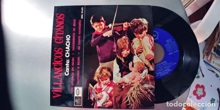 Discos de vinilo: CHACHO-EP VILLANCICOOS GITANOS-NUEVO - Foto 1