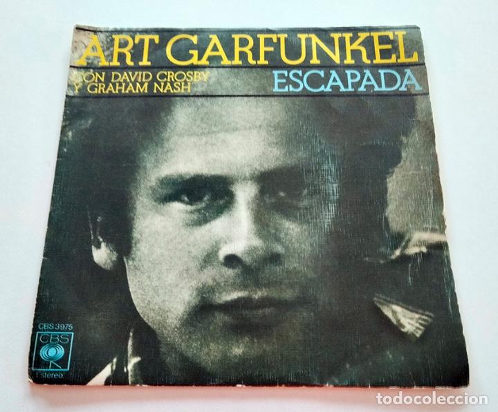 Discos de vinilo: VINILO SINGLE DE ART GARFUNKEL. ESCAPADA. 1976. - Foto 1